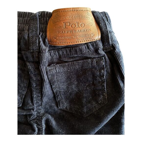 Polo Ralph Lauren Boys navy corduroy pants - Picture 4 of 7